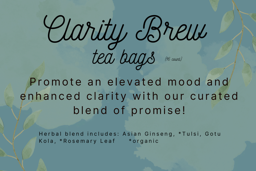 Clarity Brew Herbal Tea Blend ( Tea Bag 16 pcs)